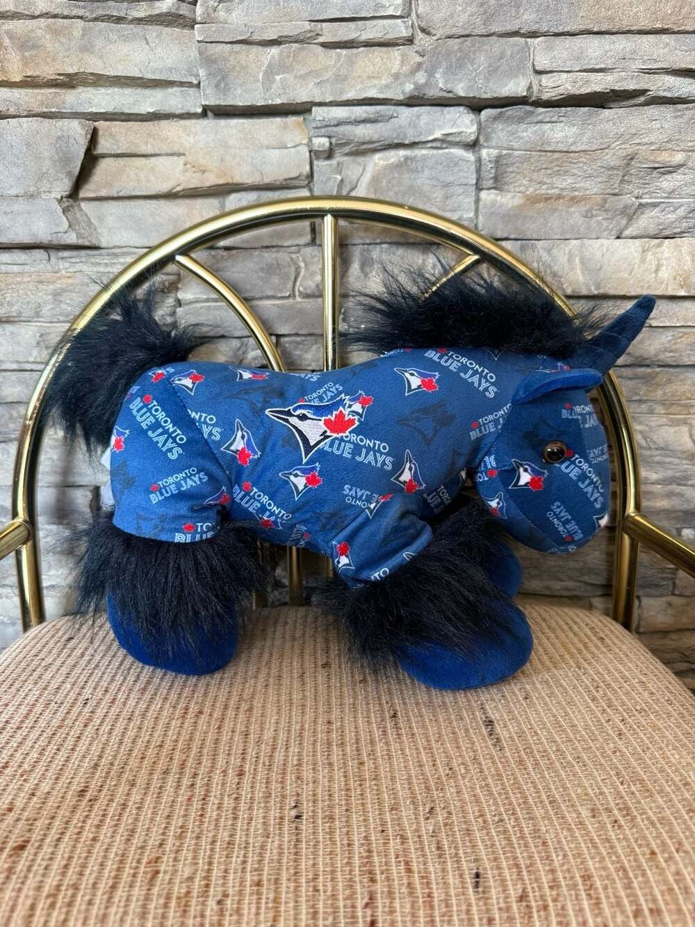 Toronto Blue Jays MLB FOCO Plush Unicorn Genuine Merchandise